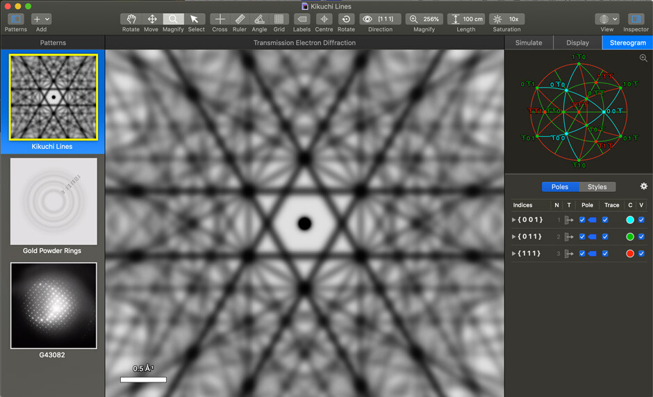 SingleCrystal メイン画面